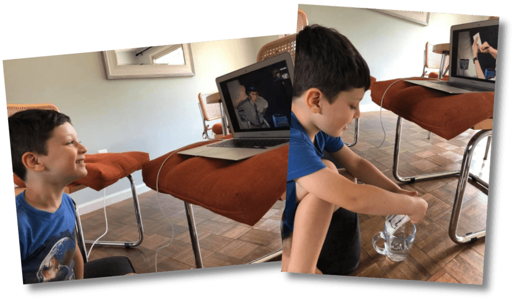 virtual birthday party interactive zoom magic lesson for kids