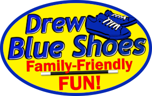 Drew Blue Shoes – Magic for Schools, Parties, Camps, & More!